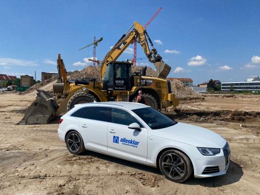 allesklar Gebaeudereinigung  Containerreinigung  Baucontainerreinigung Biblis