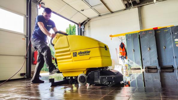 allesklar Gebaeudereinigung Bodengrundreinigung  Bodenversiegelung  Bodenreinigung Weinheim