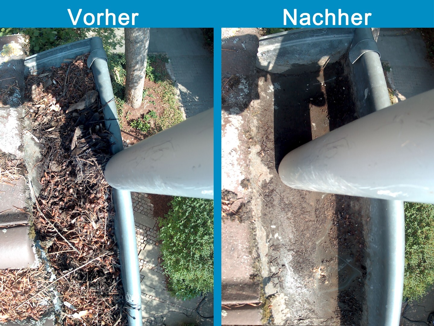 allesklar Gebaeudereinigung Dachrinnenreinigung  Regenrinnenreinigung Bensheim