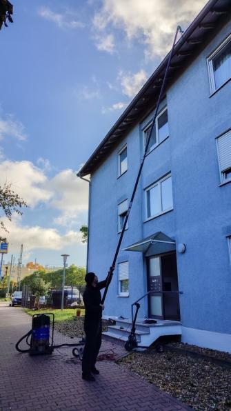 allesklar Gebaeudereinigung Dachrinnenreinigung  Regenrinnenreinigung Weinheim