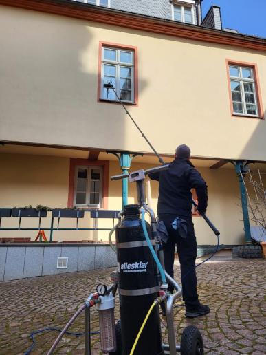 allesklar Gebaeudereinigung Fensterreinigung  Fensterrahmenreinigung Gernsheim