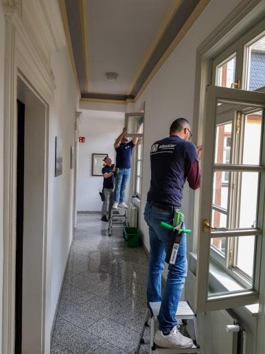 allesklar Gebaeudereinigung Fensterreinigung  Fensterrahmenreinigung Darmstadt