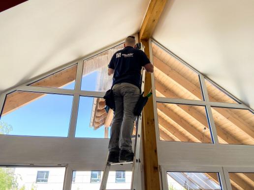 allesklar Gebaeudereinigung Fensterreinigung  Fensterrahmenreinigung Weinheim