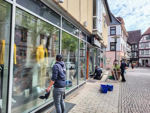 allesklar Gebaeudereinigung Glasreinigung  Schaufensterreinigung Bensheim