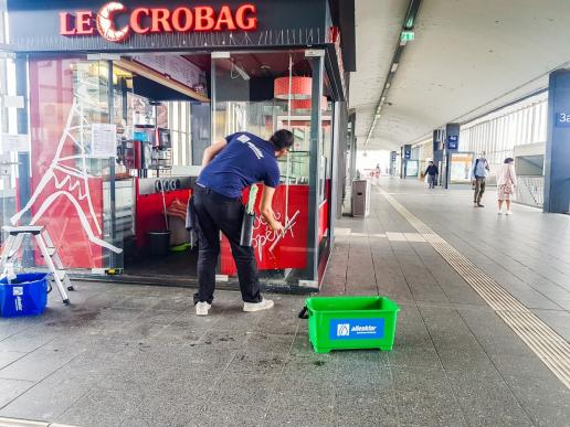 allesklar Gebaeudereinigung Glasreinigung  Schaufensterreinigung Lorsch