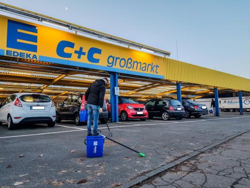 allesklar Gebaeudereinigung Parkplatzreinigung  Gehwegreinigung Darmstadt