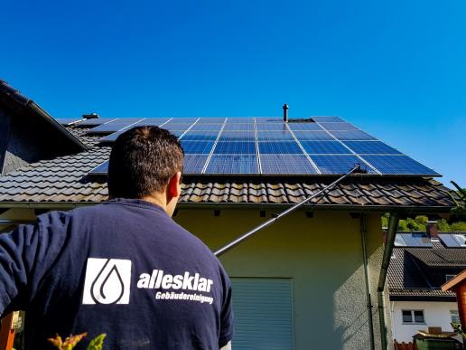 allesklar Gebaeudereinigung Photovoltaik-Reinigung und Solarreinigung Heidelberg