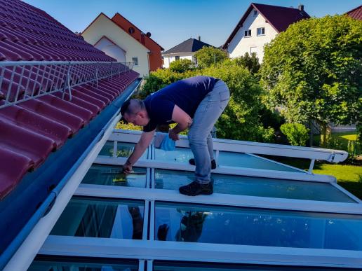 allesklar Gebaeudereinigung Wintergartenreinigung Terrassendachreinigung 