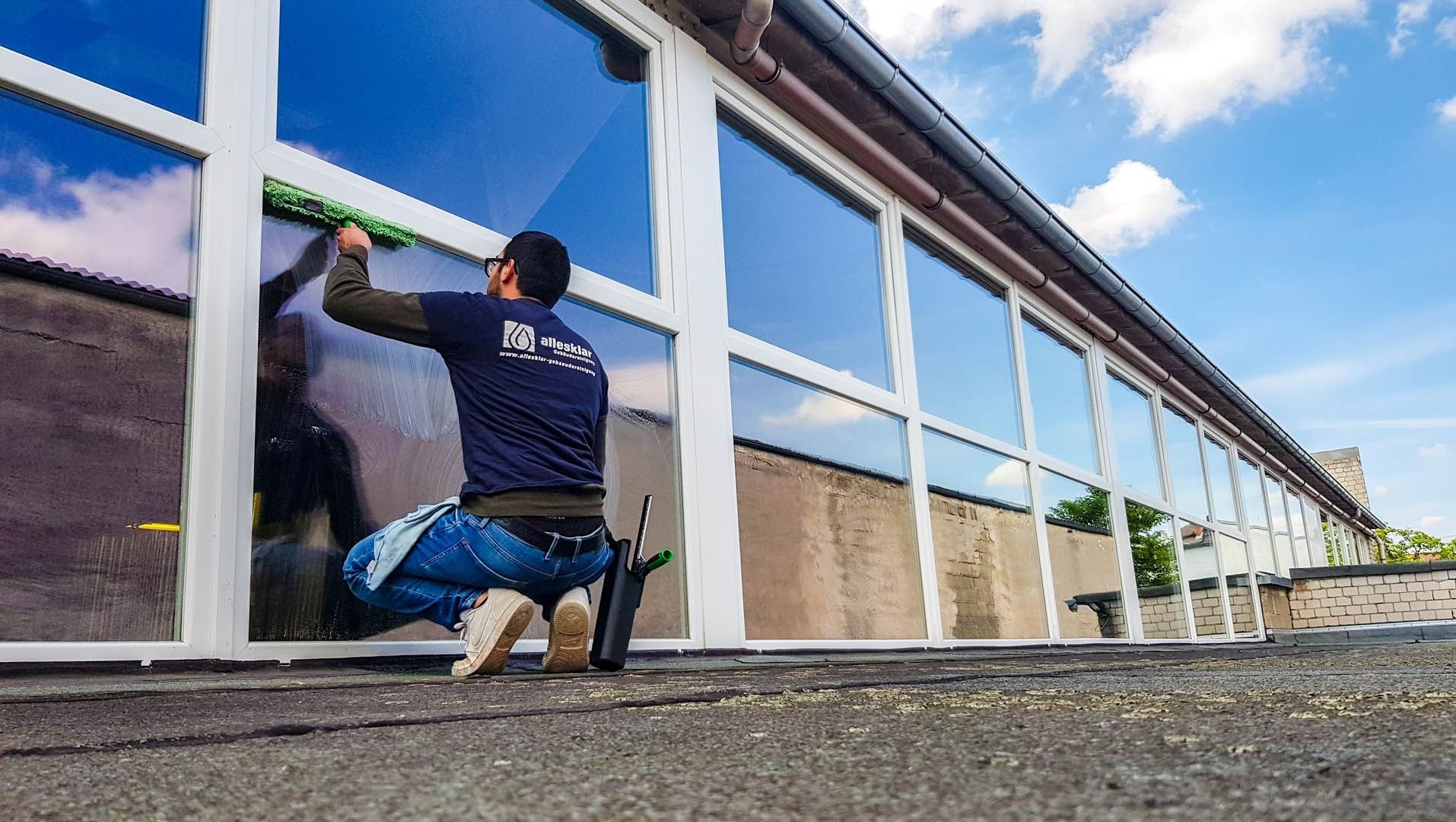 Glasreinigung / Schaufensterreinigung
